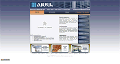Desktop Screenshot of abrilcerramientos.com.ar
